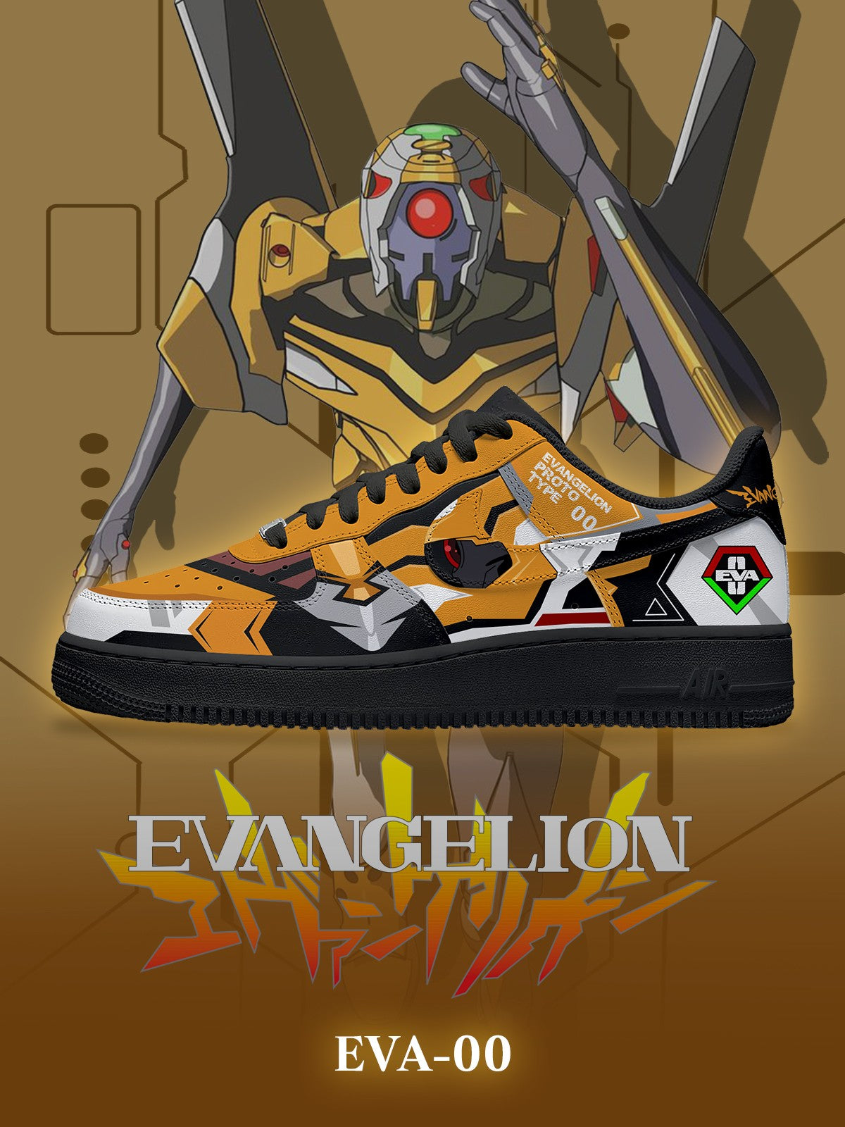 Eva-00 V.1 Custom Sneakers