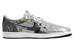 BlackWarGreymon V.1 Custom TS Low Sneakers
