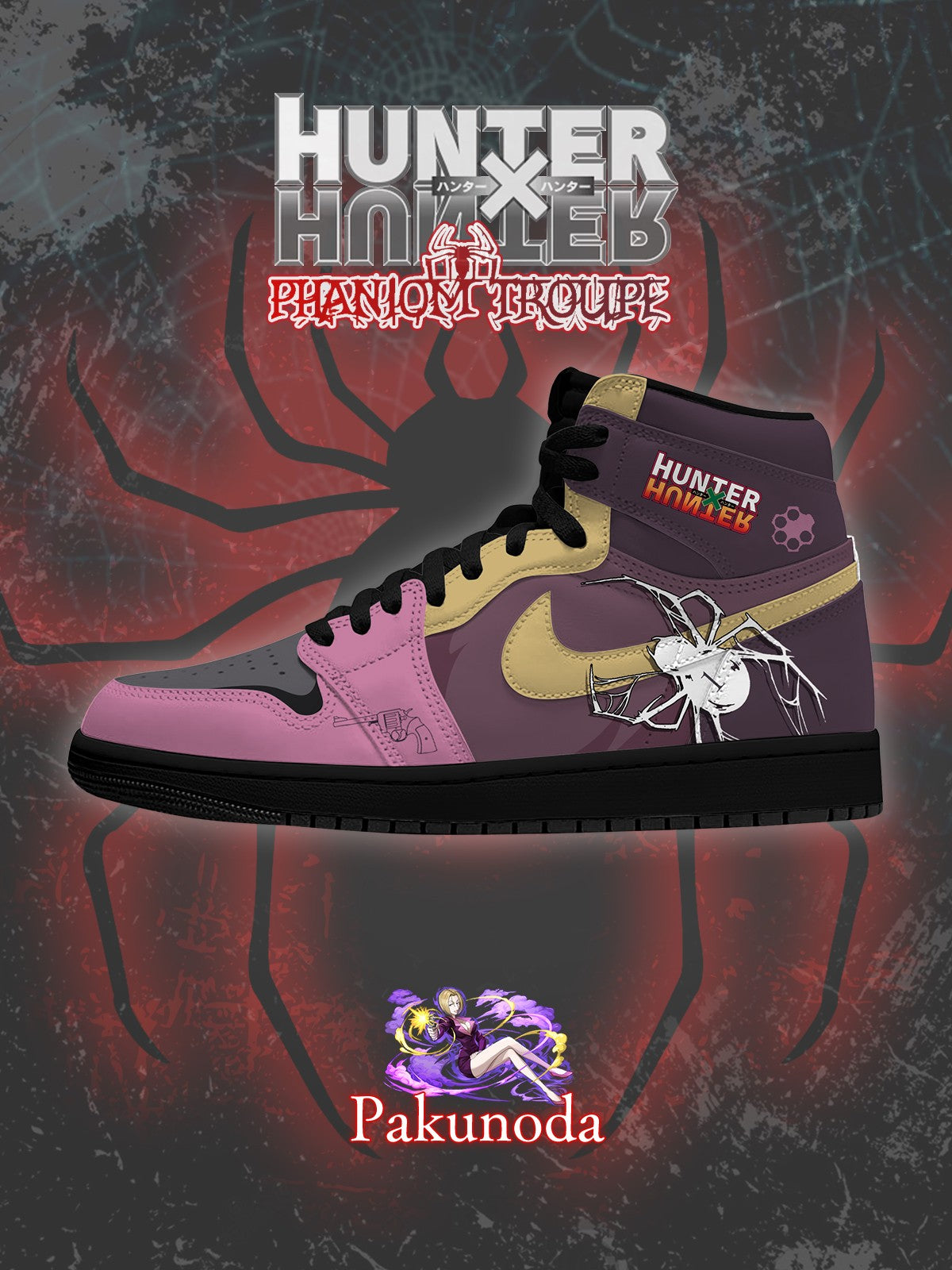 Pakunoda V.1 Custom High-Top Sneakers