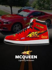 Lightning McQ V.1 Custom High-Top Sneakers