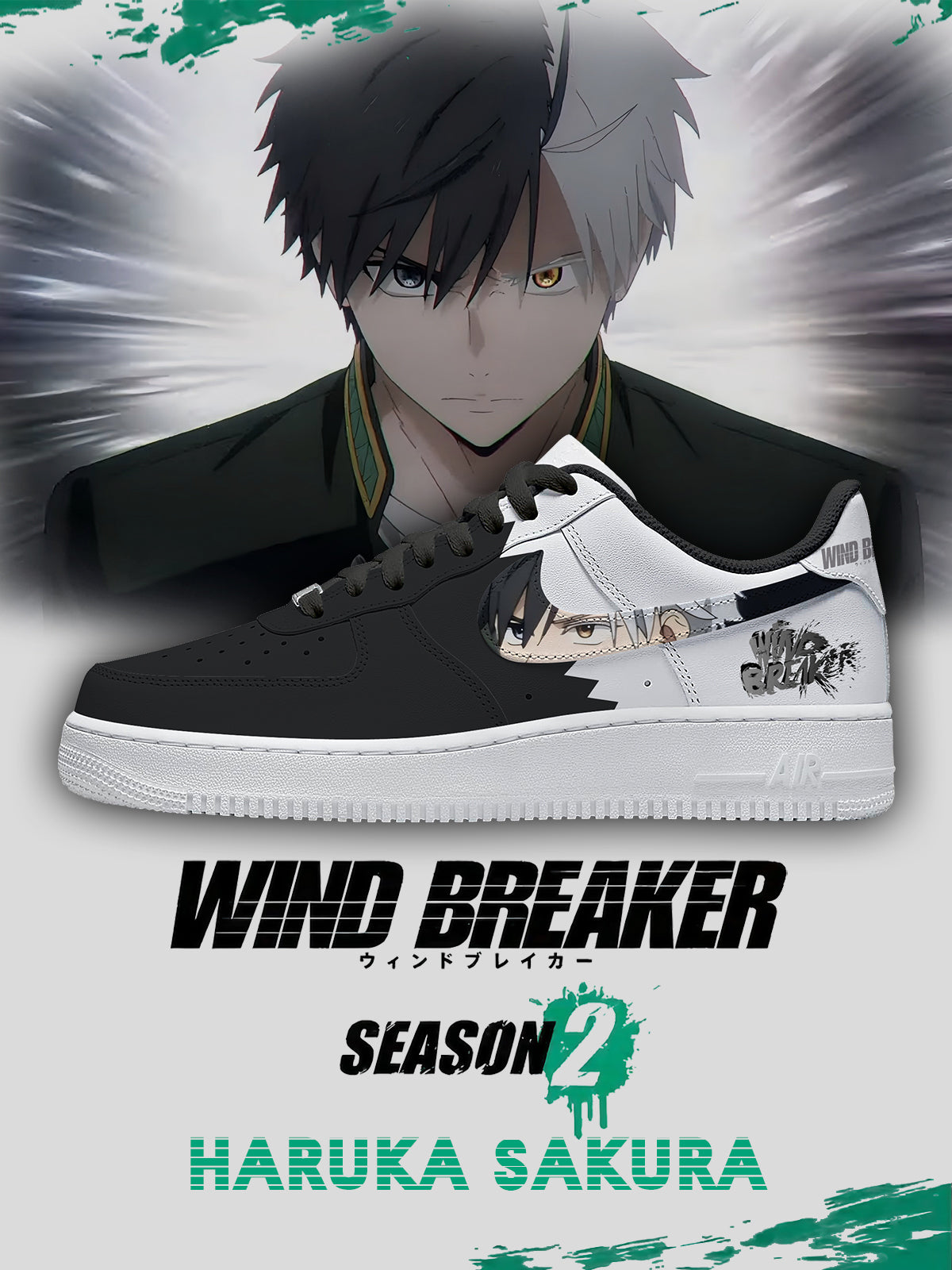 Haruka Sakura V.1 Custom Sneakers