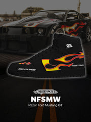 Zapatillas altas personalizadas Razor Mustang GT V.1