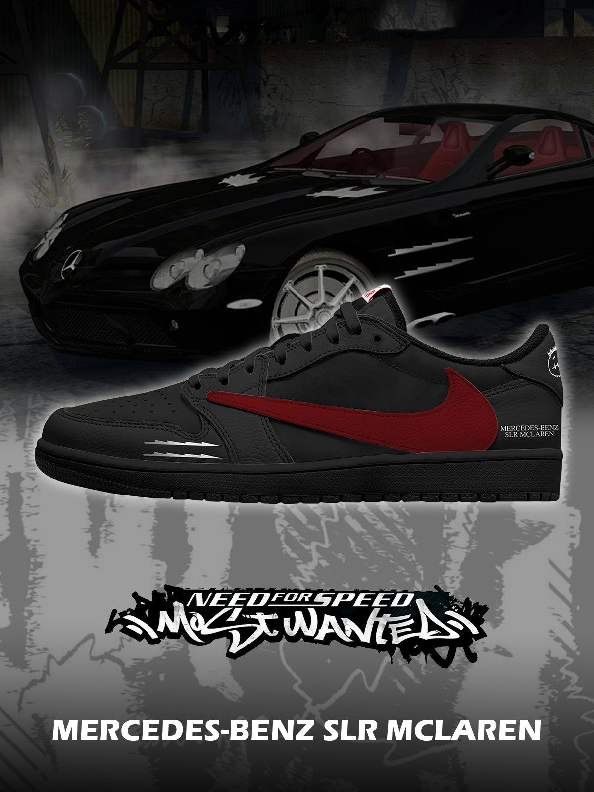 M.SLR McLaren V.1 Custom TS Low Sneakers