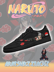 Zapatillas bajas personalizadas Akatsuki Itachi Uchiha V.2 TS