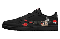 Zapatillas bajas personalizadas Akatsuki Itachi Uchiha V.2 TS