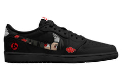 Zapatillas bajas personalizadas Akatsuki Itachi Uchiha V.2 TS