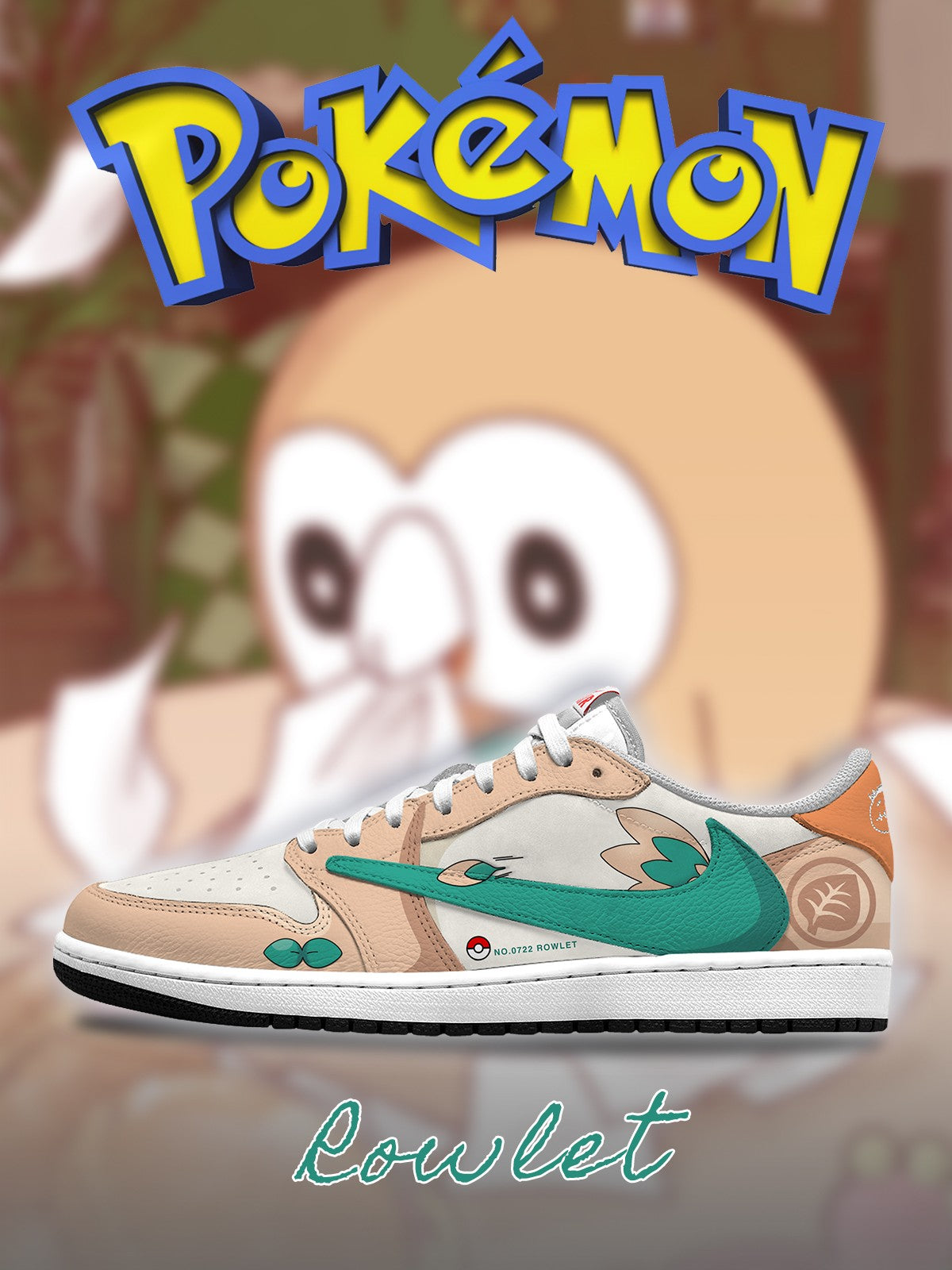 Rowlet V.1 Custom TS Low Sneakers