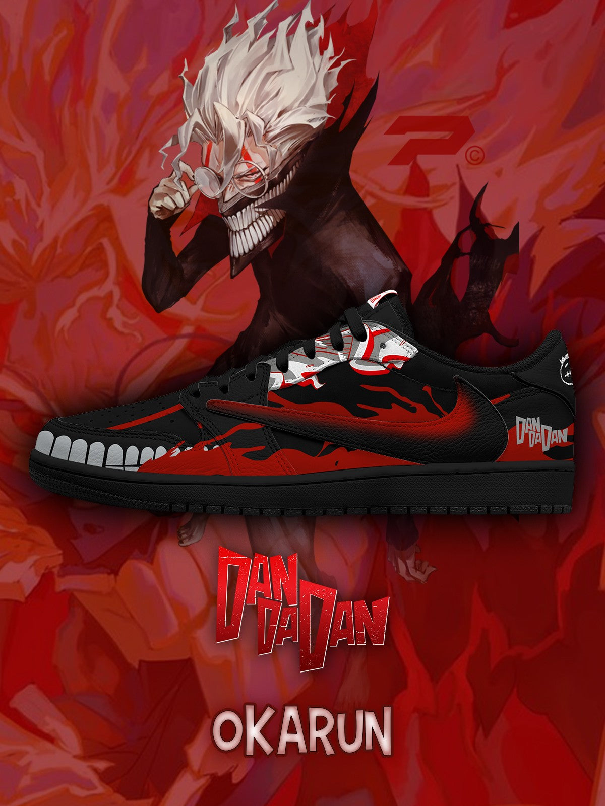 Okarun V.1 Custom TS Low Sneakers