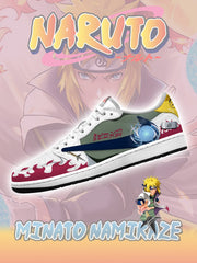 Vierter Hokage Minato Namikaze V.1 Custom TS Low Sneakers
