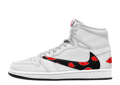 Zapatillas altas TS personalizadas Akatsuki V.1