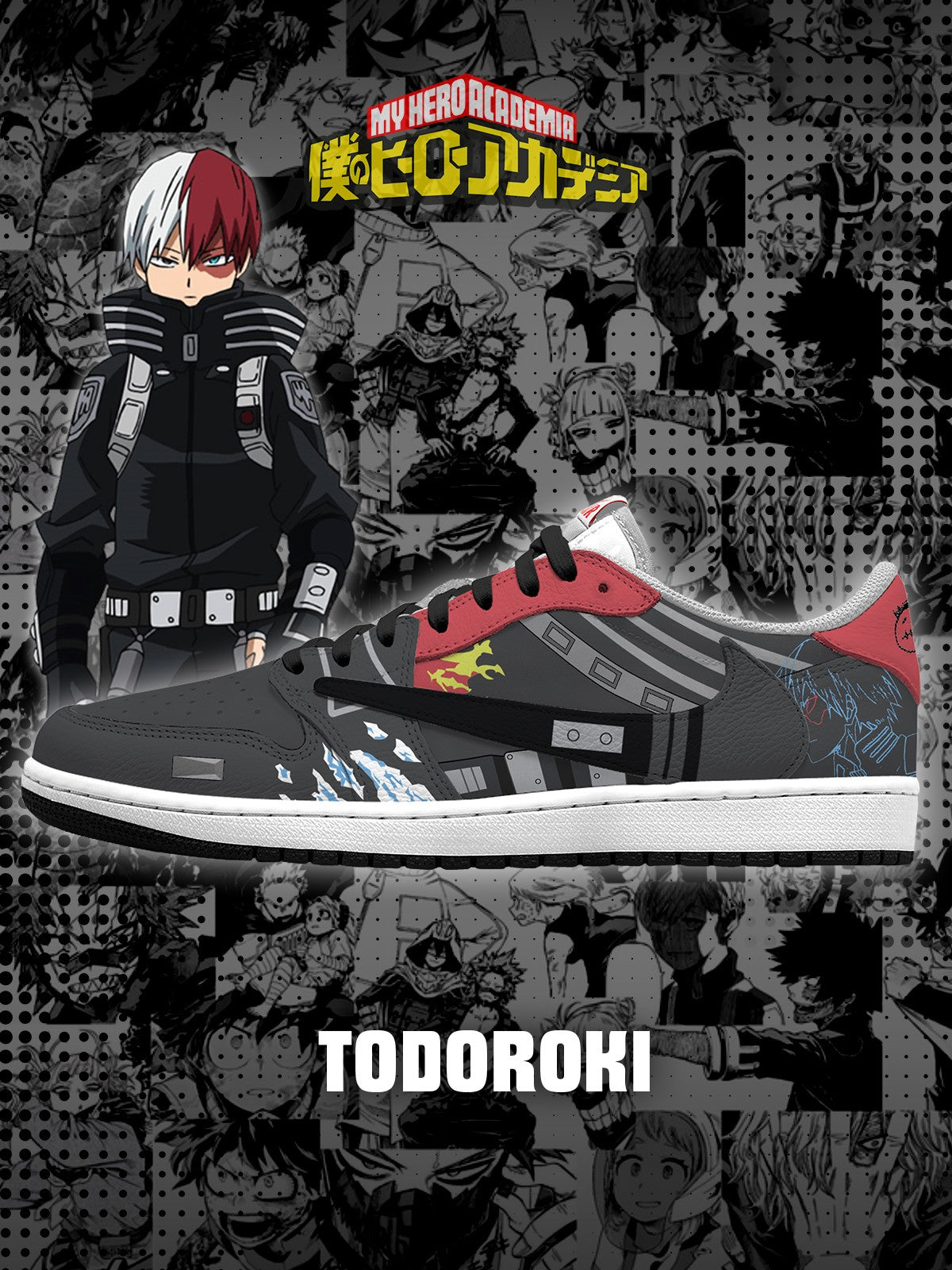 Zapatillas Shoto Todoroki V.1 Custom TS Low