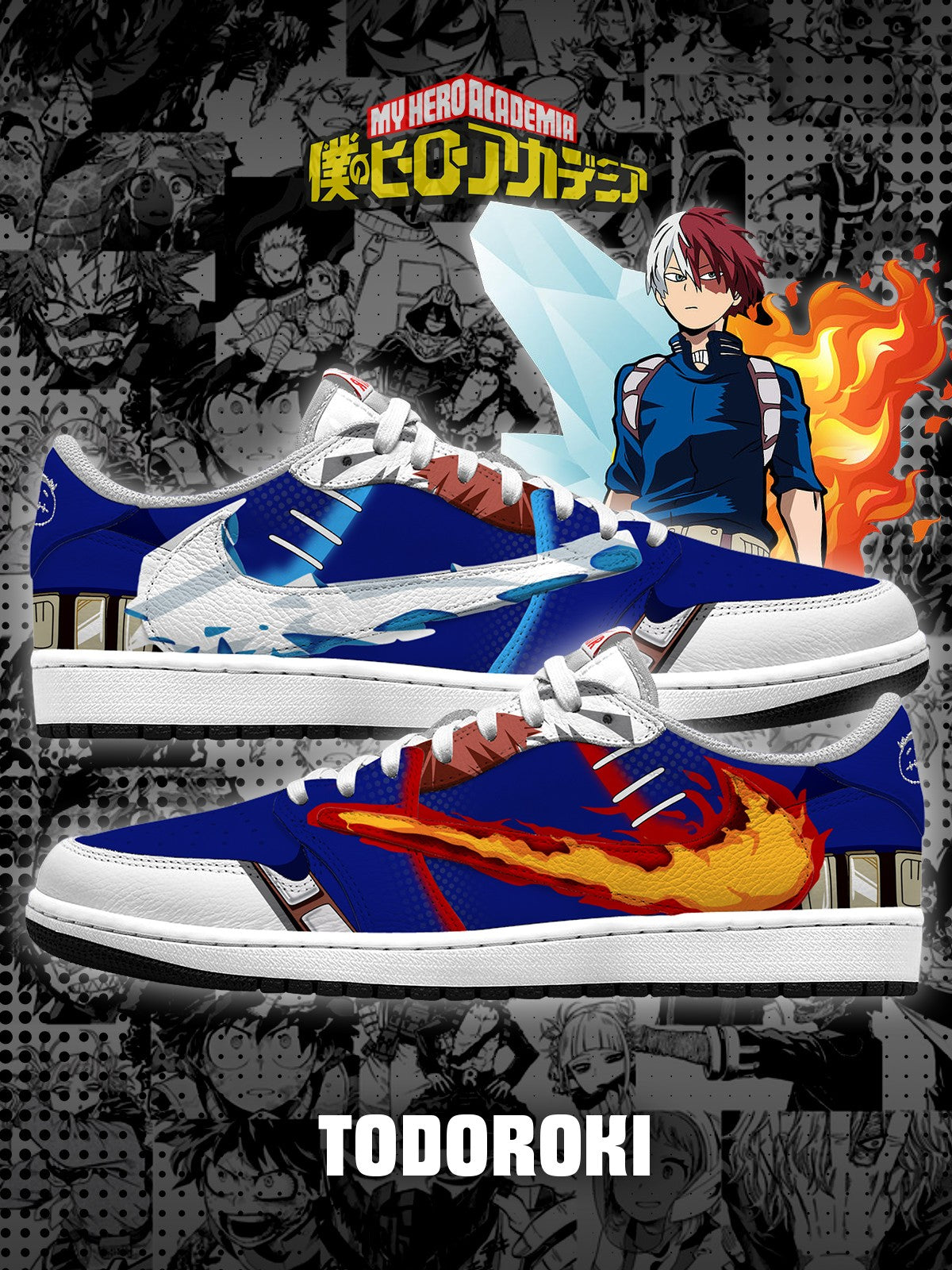 Zapatillas Shoto Todoroki V.2 Custom TS Low
