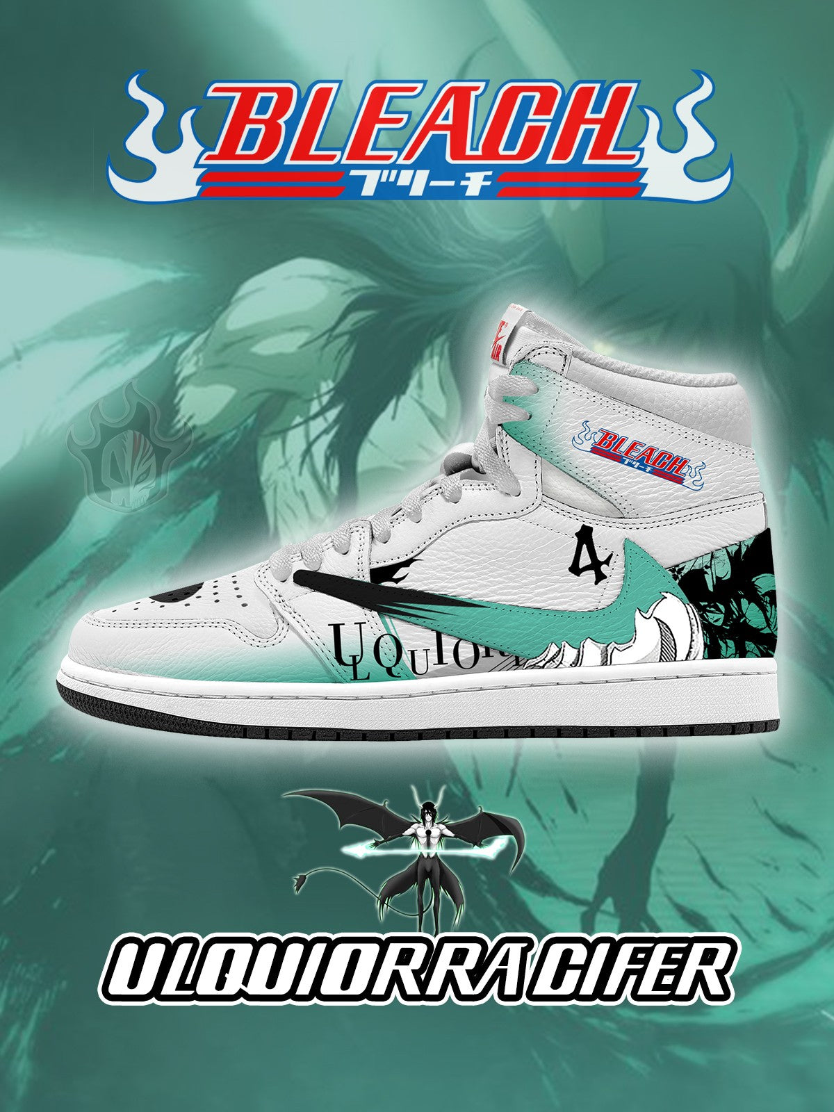 Ulquiorra Cifer V.1 Custom TS High Sneakers