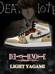 Light Yagami V.1 Custom High-Top Sneakers