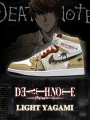 Light Yagami V.2 Custom High-Top Sneakers