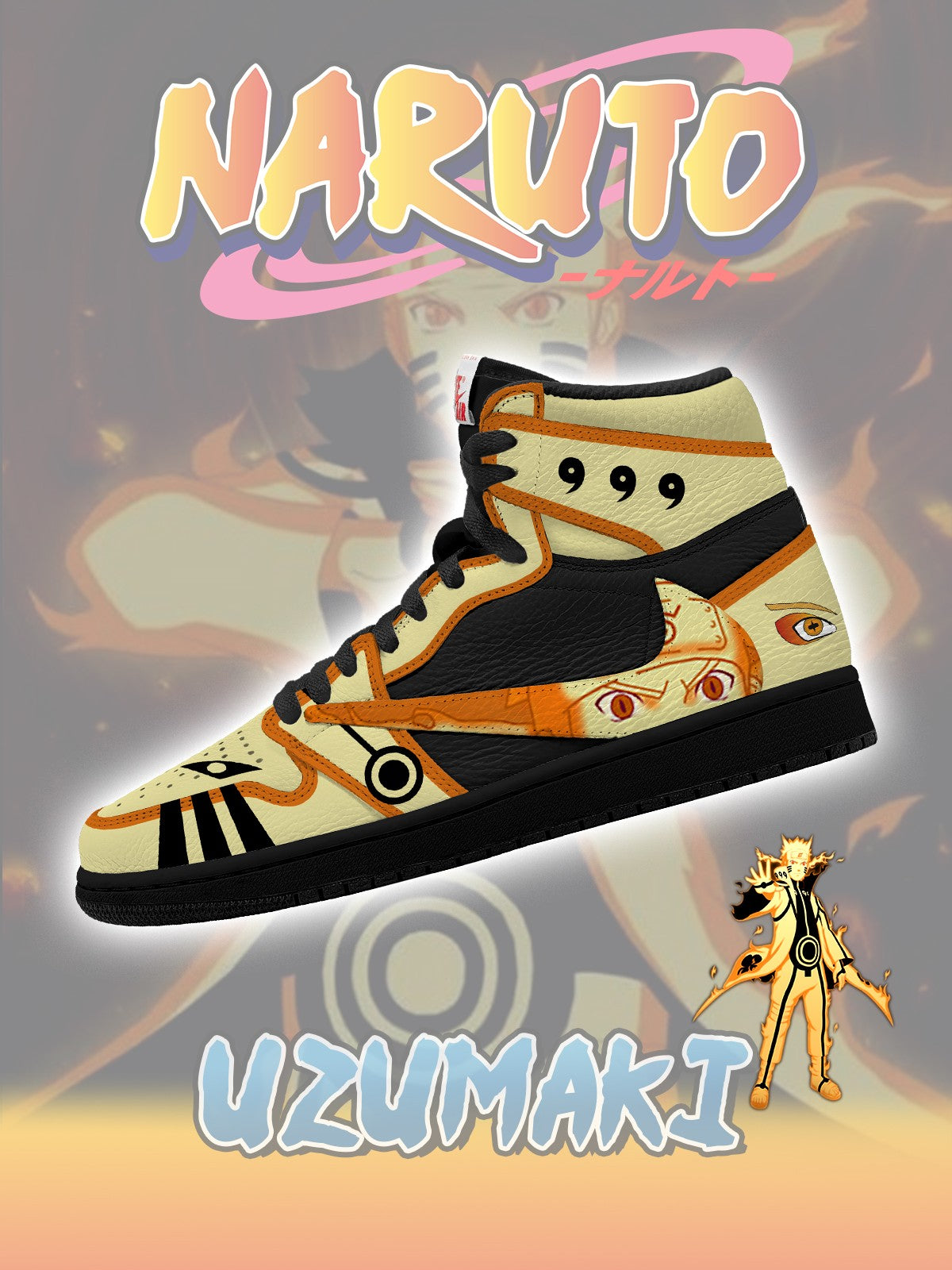 Zapatillas altas Uzumaki V.3 Custom TS