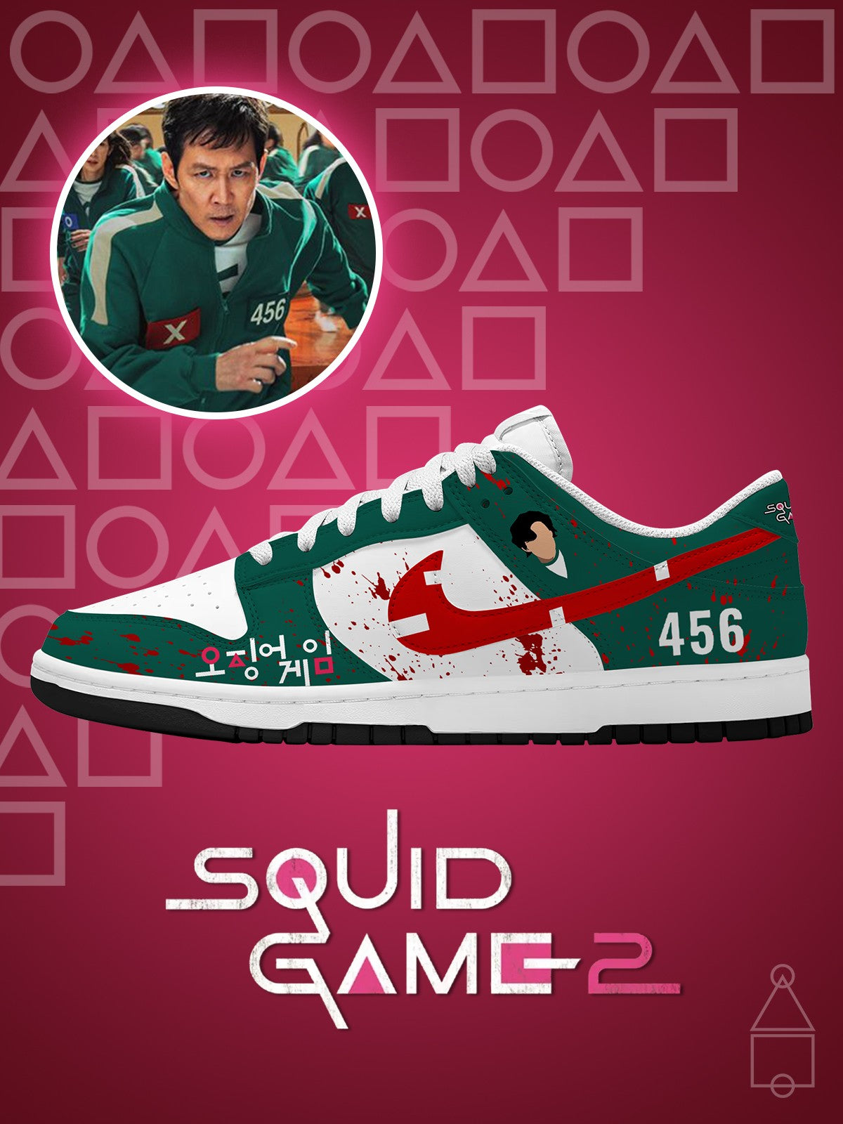 Zapatillas Seong Gi-hun V.1 Custom Court-Low
